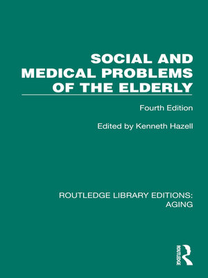 cover image of Social and Medical Problems of the Elderly